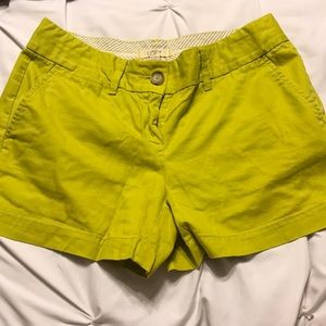 NWOT only worn once LOFT (chartreuse)